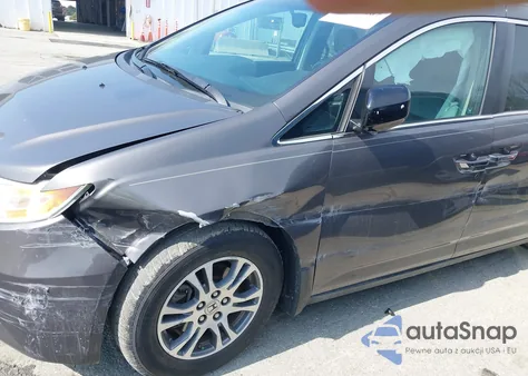 2012 Honda Odyssey Ex-L z USA, uszkodzony, nr VIN 5FNRL5H63CB134544